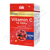 GS Vitamin C1000 se pky tbl. 100+30 drek 2023