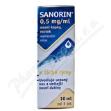 Sanorin 0.5mg-ml nas.gtt.sol.1x10ml