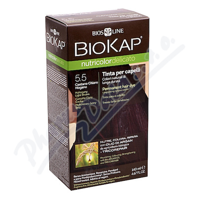 BIOKAP Barva na vlasy 5.50 Hnd sv.mahagon 140ml