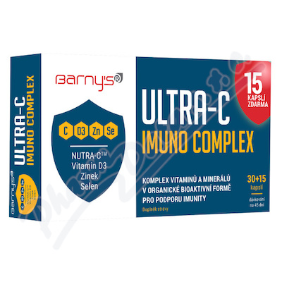 Barnys ULTRA-C Imuno Complex cps.30+15 zdarma