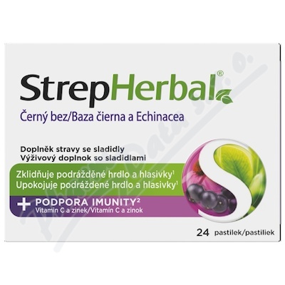 StrepHerbal ern bez a Echinacea pas.24