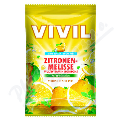 Vivil Multivit.citron+meduka+8 vit.bez cukru 120g