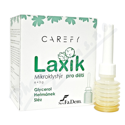 CAREFY Laxk mikroklystr pro dti 6x3g