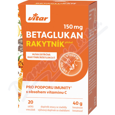 Vitar Betaglukan 150mg sky 20x2g