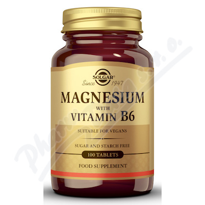 Solgar Hok s Vitamnem B6 tbl.100