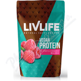 LIVLIFE Vegan Protein s lyofilizovan. malinou 245g